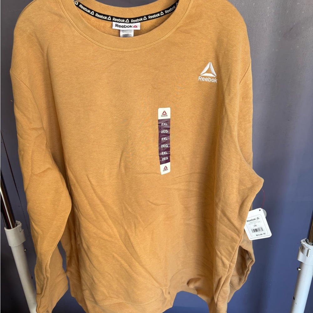 Reebok Tan  Crew sweatshirt